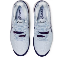 Asics Gel Resolution 8 Women's Tennis Shoes Soft Sky Dive Blue -Cheap Squash Store SWAC29049Resolution8SoftSky P3