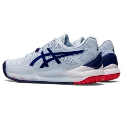 Asics Gel Resolution 8 Women's Tennis Shoes Soft Sky Dive Blue -Cheap Squash Store SWAC29049Resolution8SoftSky P5