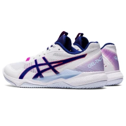 Asics Women's Gel Tactic Indoor Shoes White Dive Blue -Cheap Squash Store SWAC29730TacticWhiteDiveBlue P5