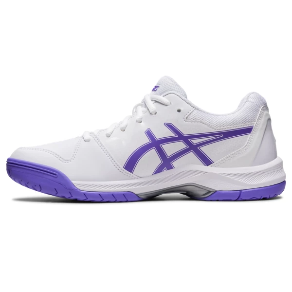 Asics Women's Gel Dedicate 7 Tennis Shoes White Amethyst 2 Asics Women's Gel Dedicate 7 Tennis Shoes White Amethyst - Image 2