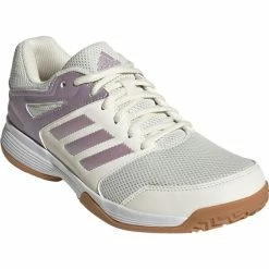 Adidas Women's Speedcourt Indoor Shoes Off White -Cheap Squash Store SWAD28492WSpeedCourtOffWhite P3