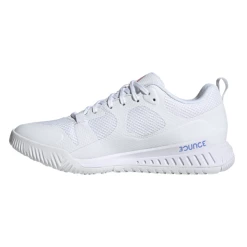 Adidas Women's Court Team Bounce 2.0 Indoor Court Shoe Cloud White -Cheap Squash Store SWAD29923CourtTeamBounce2White P3