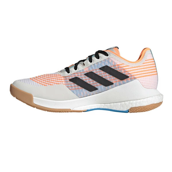 Adidas Women's CrazyFlight Indoor Shoes Cloud White Beam Orange 3 Adidas Women's CrazyFlight Indoor Shoes Cloud White Beam Orange - Image 3