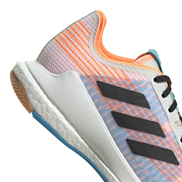 Adidas Women's CrazyFlight Indoor Shoes Cloud White Beam Orange 6 Adidas Women's CrazyFlight Indoor Shoes Cloud White Beam Orange - Image 6