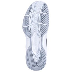 Babolat SFX 3 All Court Women's Tennis Shoe White Silver 5 Babolat SFX 3 All Court Women's Tennis Shoe White Silver -Cheap Squash Store SWBA21276WomenSFX3White P3