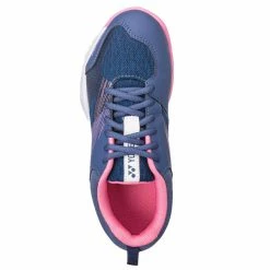 Yonex Women's SHB 37 Indoor Court Shoes Navy Pink -Cheap Squash Store SWYO29616WSHB37NavyPink P5